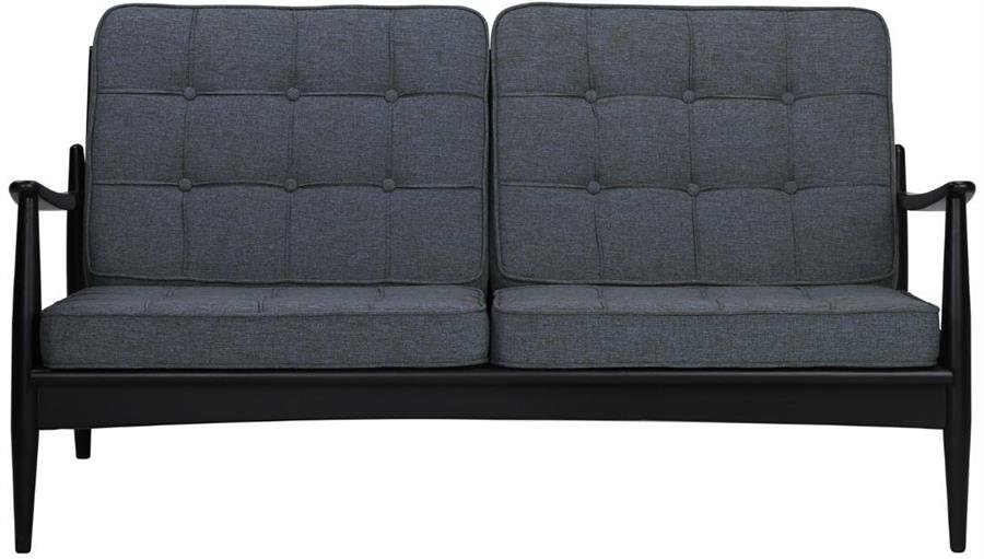 Arturo - Rippon 2 Seater Sofa/ Love Seat/ Twin Seater Sofa/ Fabric Sofa/ Solid Oak Wood/ Mid-century Design/ Retro (FREE Shipping to West Malaysia)