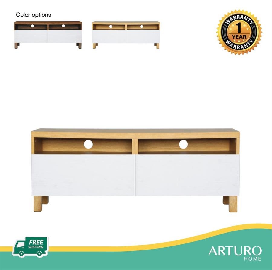 Arturo Gordy TV Console (1.2M)/ TV Cabinet/ Wooden TV Cabinet/ Media Unit/ Modern TV Cabinet (FREE Shipping to West Malaysia)