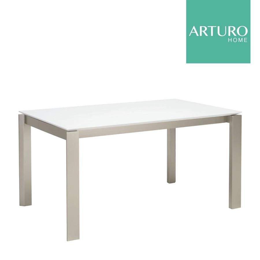 Arturo - Elwood Dining Table (1.5M)/ Rectangle Dining Table/ Brown Table/ White Table/ Grey Table/ Solid Wood Table (FREE Shipping to West Malaysia)