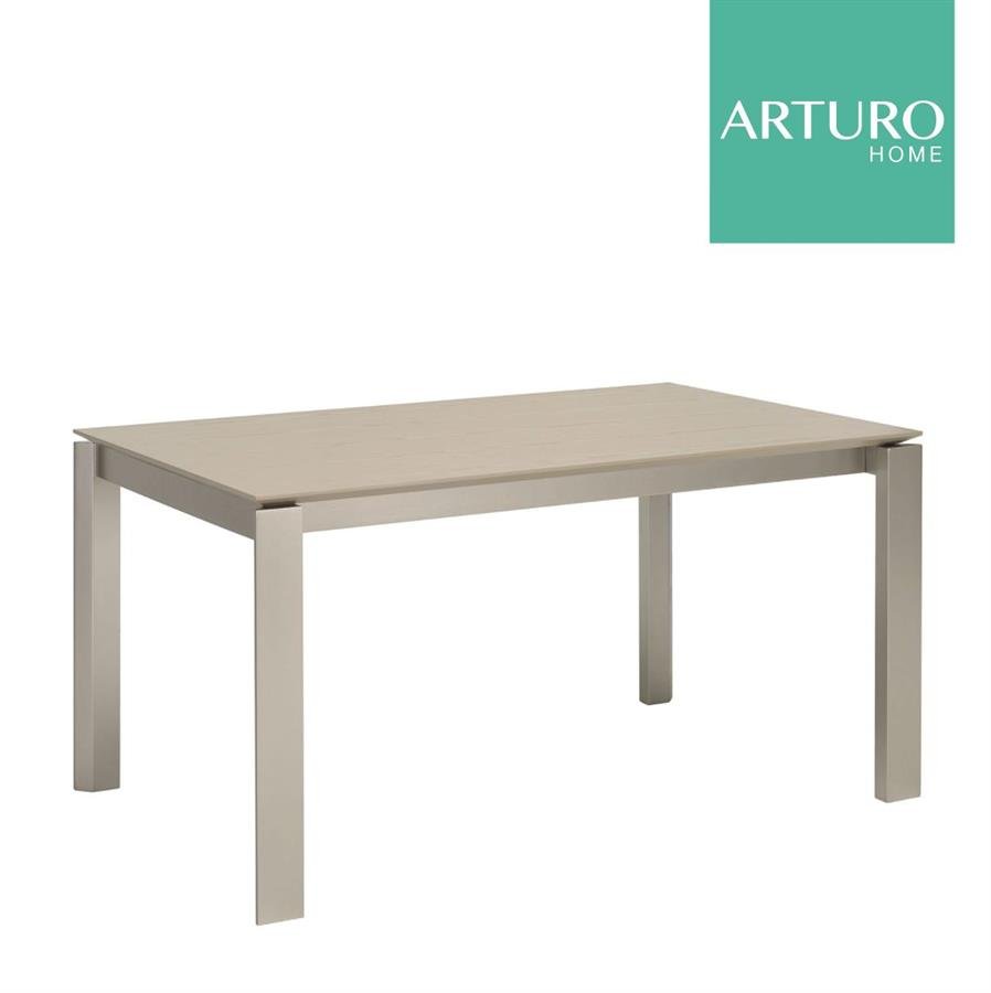 Arturo - Elwood Dining Table (1.5M)/ Rectangle Dining Table/ Brown Table/ White Table/ Grey Table/ Solid Wood Table (FREE Shipping to West Malaysia)