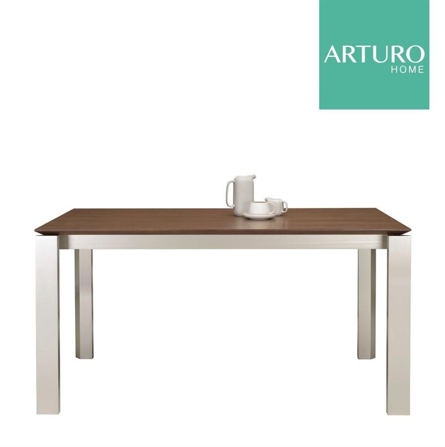 Arturo - Elwood Dining Table (1.8M)/ Rectangle Dining Table/ Brown Table/ White Table/ Grey Table/ Solid Wood Table (FREE Shipping to West Malaysia)