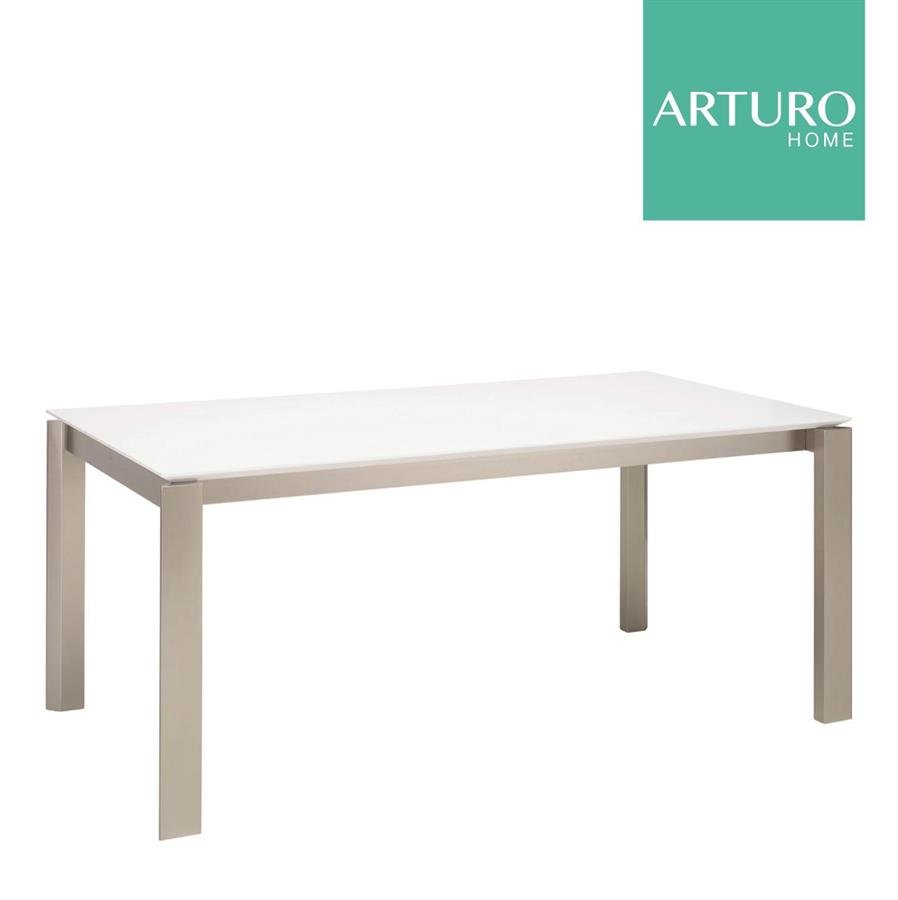 Arturo - Elwood Dining Table (1.8M)/ Rectangle Dining Table/ Brown Table/ White Table/ Grey Table/ Solid Wood Table (FREE Shipping to West Malaysia)