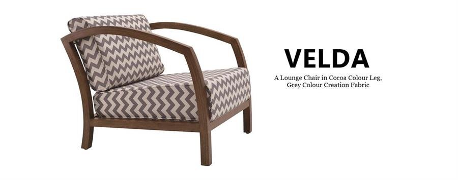 Arturo Velda Solid Wood Arm Chair (mid century retro design