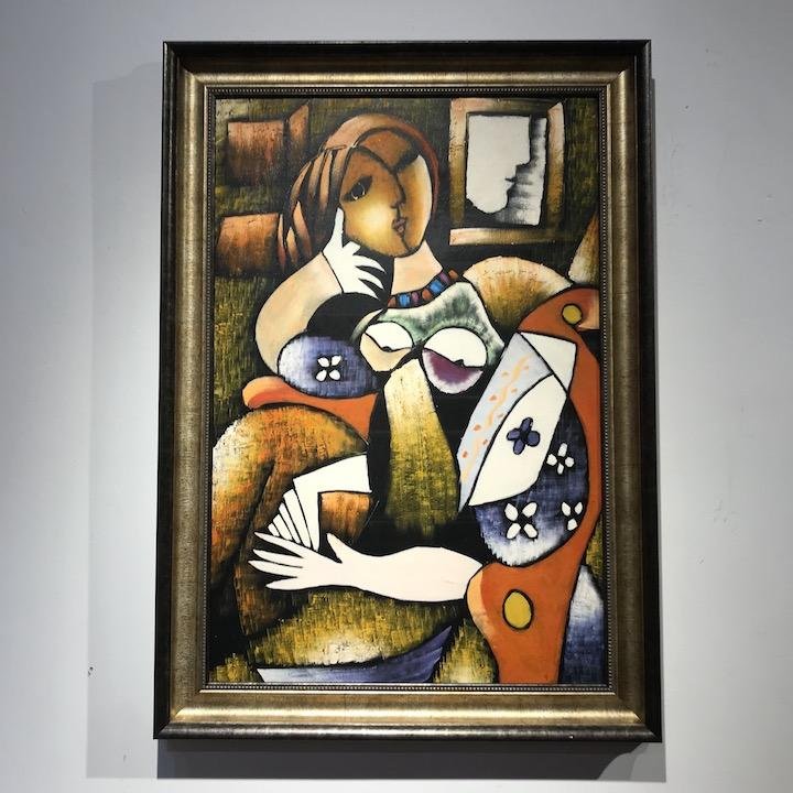 Arturo Oil Painting Abstract Human Body