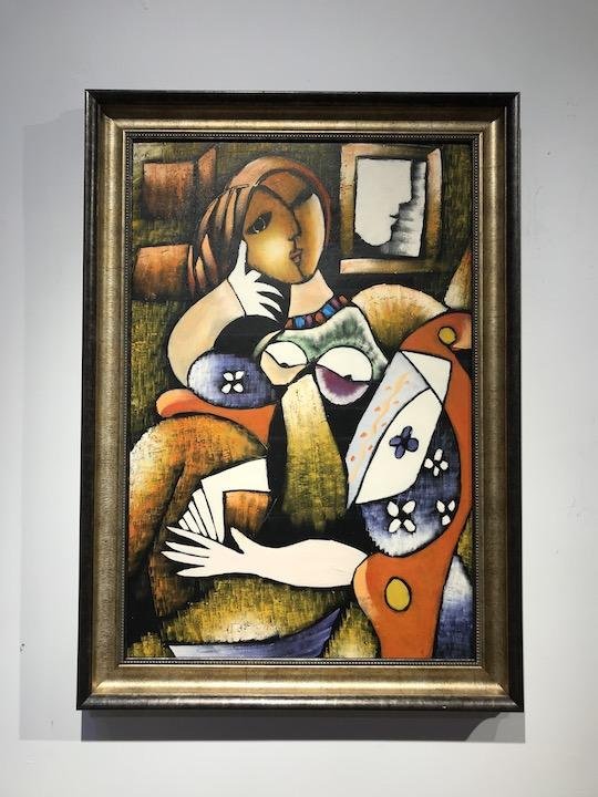 Arturo Oil Painting Abstract Human Body
