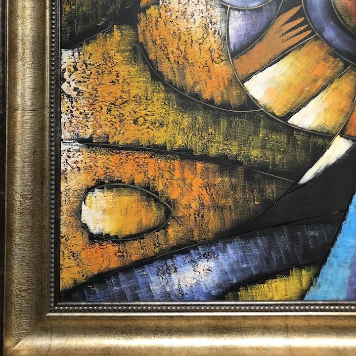 Arturo Oil Painting Abstract Musician