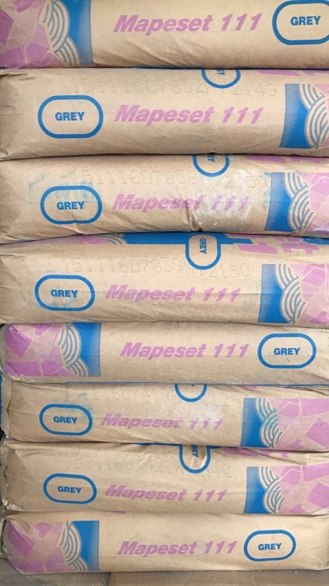 Mapeset 111 Cementitious Adhesive For Installation Of Ceramic Tiles
