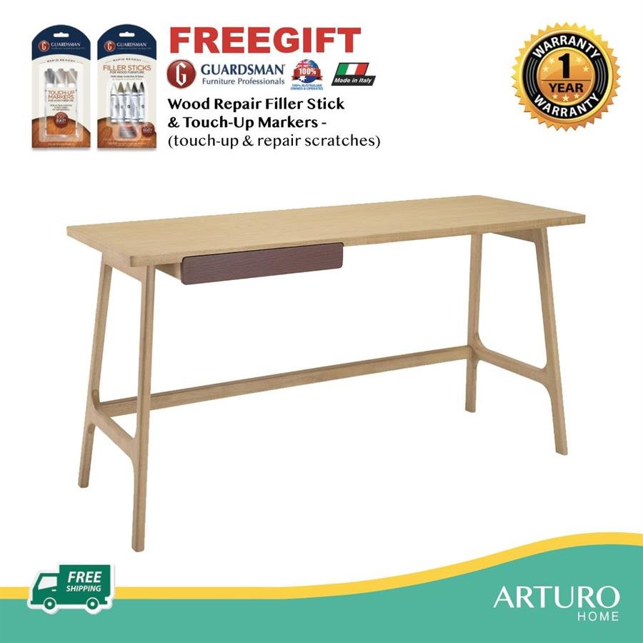 Arturo - Morey Writting Table (1.4M)/Working Desk/ Computer Table (FREE Shipping to West Malaysia)