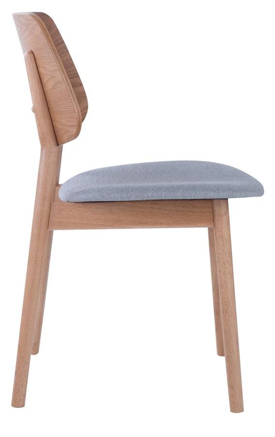 Arturo - Mercy Dining Chair/ Solid Wood Chairs/ Fabric Chairs (set of 2 units) FREE Shipping to West Malaysia