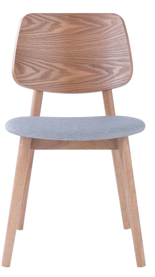 Arturo - Mercy Dining Chair/ Solid Wood Chairs/ Fabric Chairs (set of 2 units) FREE Shipping to West Malaysia