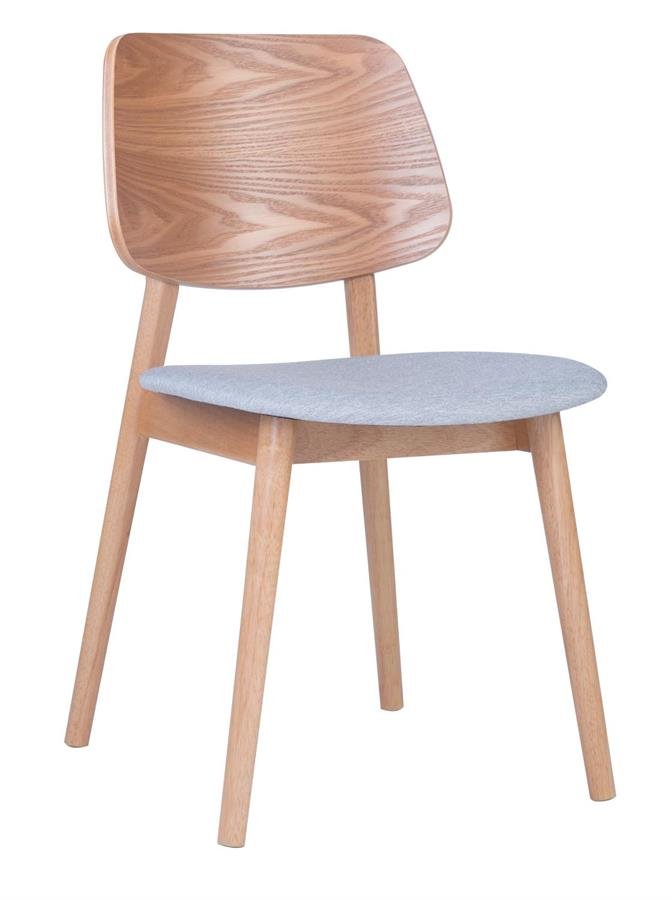 Arturo - Mercy Dining Chair/ Solid Wood Chairs/ Fabric Chairs (set of 2 units) FREE Shipping to West Malaysia