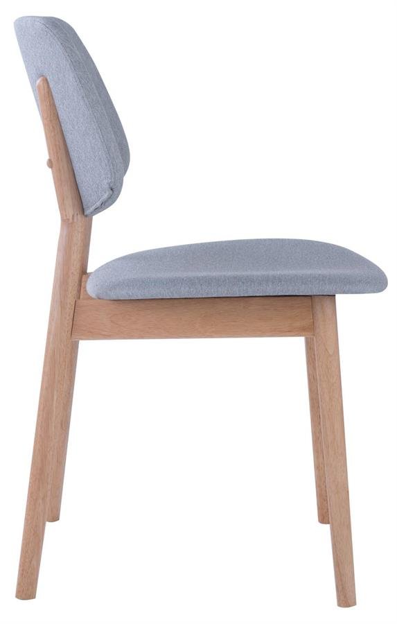 Arturo - Mercy Dining Chair/ Solid Wood Chairs/ Fabric Chairs (set of 2 units) FREE Shipping to West Malaysia