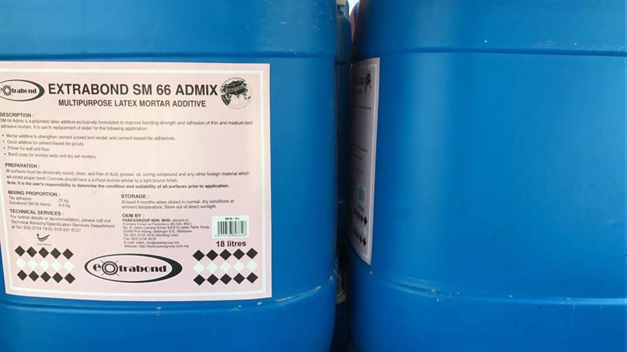 Extrabond SM 66 Admix Multipurpose Latex Mortar Additive Building