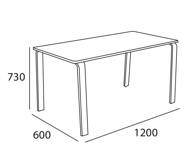 Arturo Niles Dining Table (1.2M)
