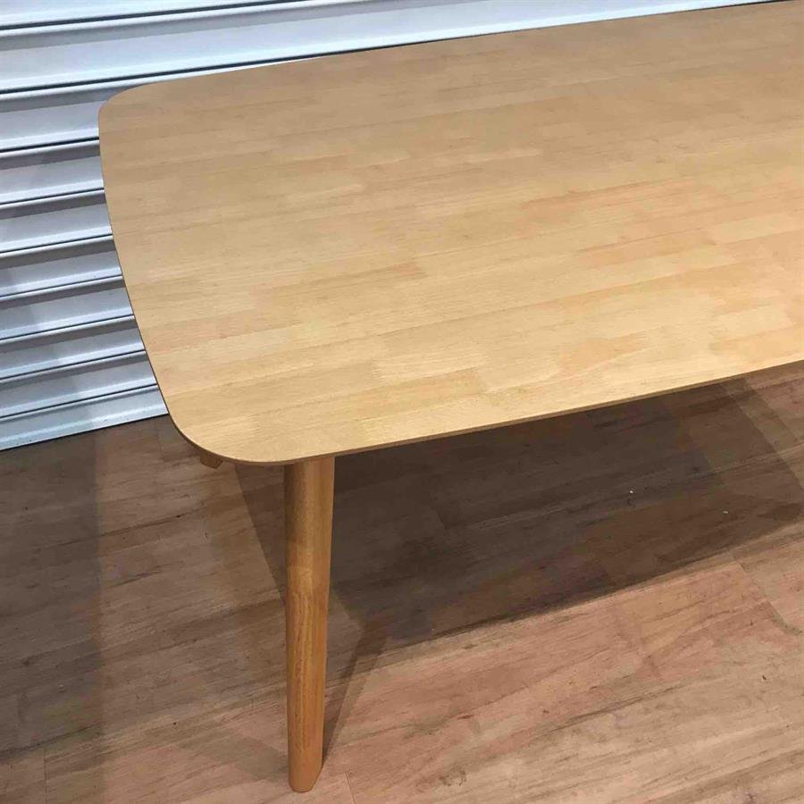 Arturo - Arthur Dining Table (1.5m) / Solid Wood Table/ Rectangle Table (FREE Shipping to West Malaysia)