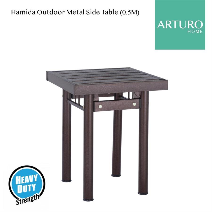 Arturo Hamida Outdoor Metal Side Table (0.5M)