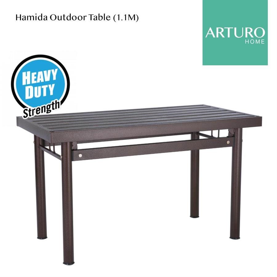 Arturo Hamida Outdoor Metal Table (1.1M)