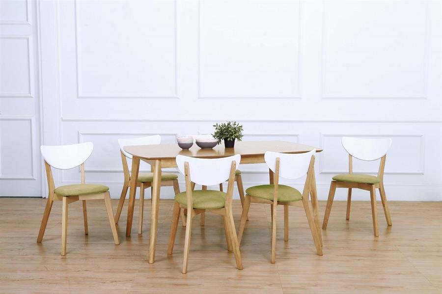 Arturo - Arthur Dining Table (1.2M) / Solid Wood Table/ Rectangle Table (FREE Shipping to West Malaysia)