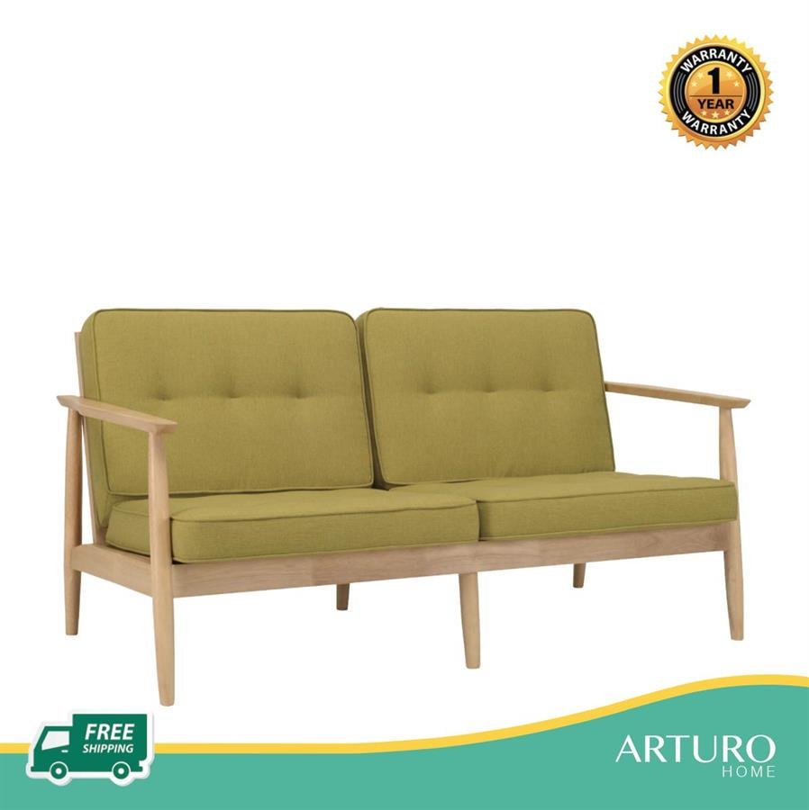 Arturo - Entex 2 Seater Sofa Set/ Love Seat/ Twin Seater/ Solid Wood Sofa/ Fabric Sofa (FREE Shipping to West Malaysia)