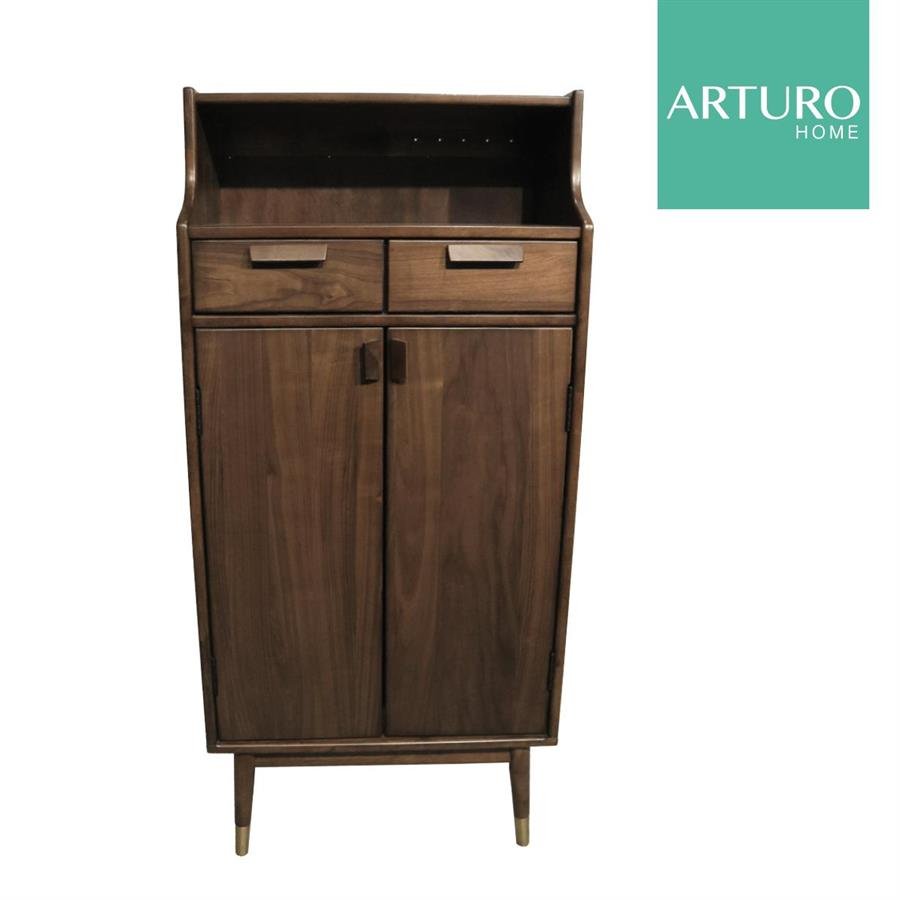 Arturo - Nevin Shoe Cabinet c/w Drawer & Shelf (FREE Shipping to West Malaysia)