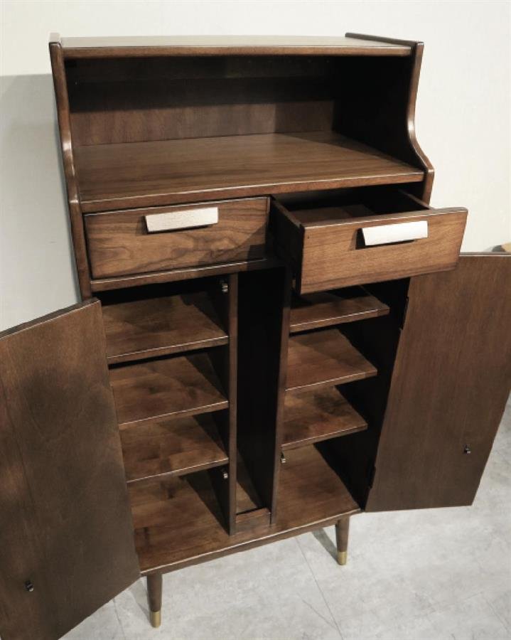 Arturo - Nevin Shoe Cabinet c/w Drawer & Shelf (FREE Shipping to West Malaysia)