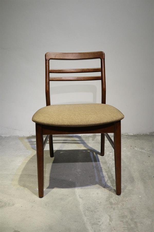 Arturo - Senon Dining Chair (Set of 2)/ Solid Wood Chair/ Fabric Chair/ Mid-century Design/ Retro Design (FREE Shipping to West Malaysia)