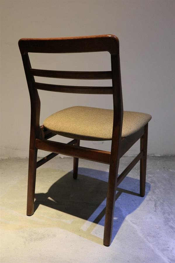 Arturo - Senon Dining Chair (Set of 2)/ Solid Wood Chair/ Fabric Chair/ Mid-century Design/ Retro Design (FREE Shipping to West Malaysia)