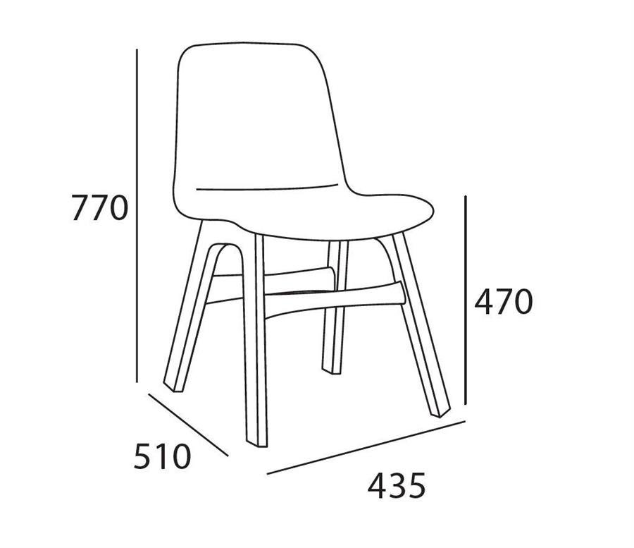 Arturo Avice Dining Chair (2 pieces)(Assorted Colour)