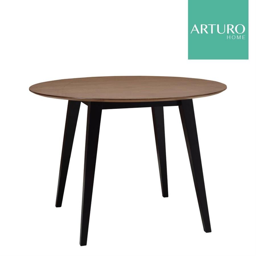 Arturo - Platon Round Dining Table (1.05M)/ Solid Wood Table (FREE Shipping to West Malaysia)