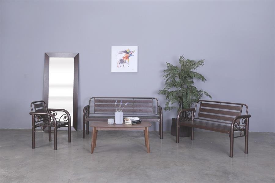 Arturo Hamida Outdoor Bench 1 Seater