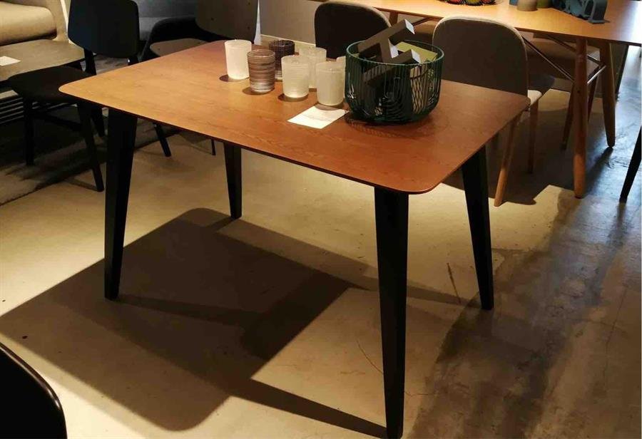 Arturo - Platon Dining Table (1.5M)/ Rectangle Dining Table/ Wooden Dining Table (FREE Shipping to West Malaysia)