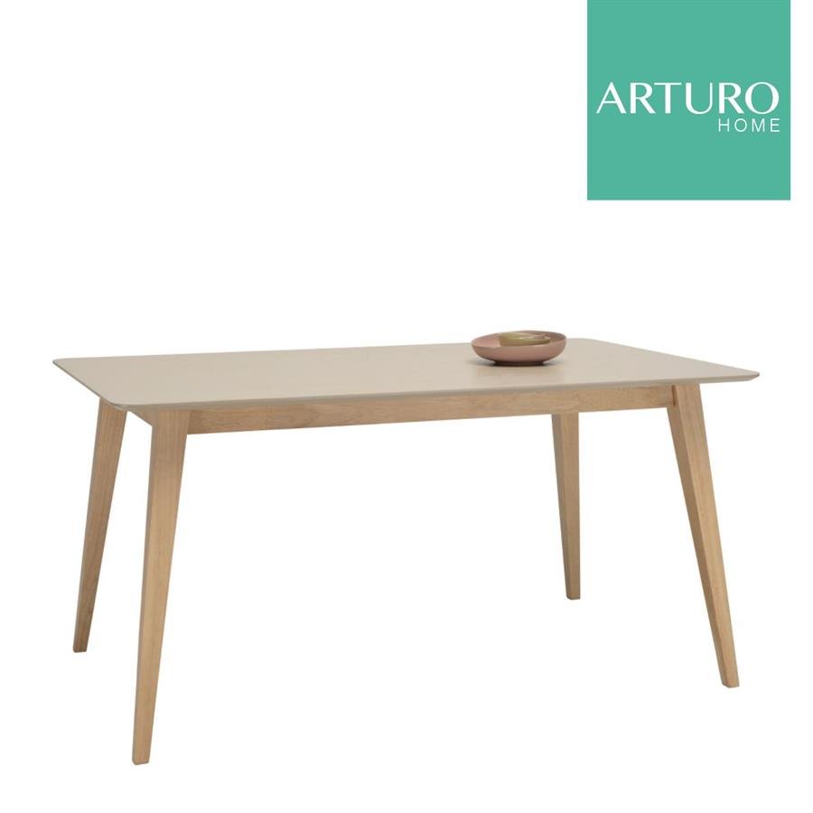 Arturo - Platon Dining Table (1.5M)/ Rectangle Dining Table/ Wooden Dining Table (FREE Shipping to West Malaysia)