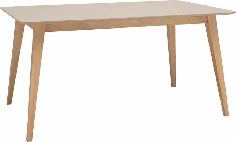 Arturo - Platon Dining Table (1.5M)/ Rectangle Dining Table/ Wooden Dining Table (FREE Shipping to West Malaysia)