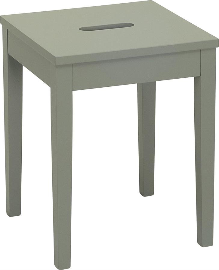 Arturo - Dama Stool/ Solid Wood Stool/ Square Stool/ Grey Stool/ Yellow Stool/ Blue Stool (FREE Shipping to West Malaysia)