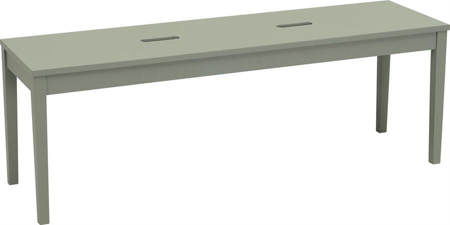 Arturo - Dama Bench (1.3M) / Solid Wood Bench/ Long Bench/ Wooden Bench/ Grey Bench/ Yellow Bench/ Blue Bench (FREE Shipping to West Malaysia)