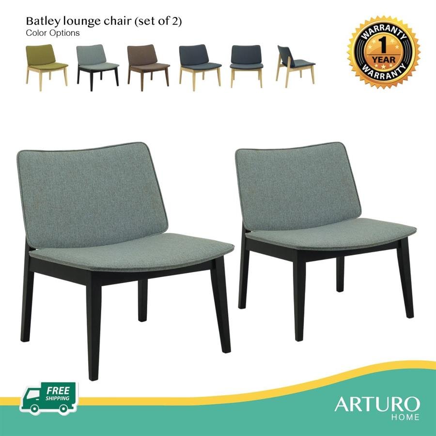 Arturo - Batley Lounge Chair (set of 2) FREE Shipping to West Malaysia