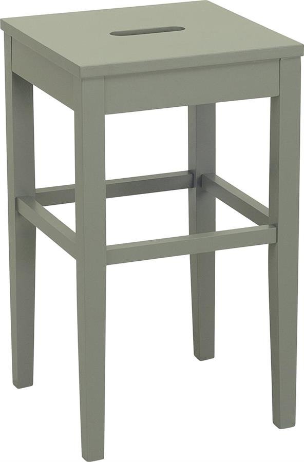 Arturo - Dama Counter Stool/ Solid Wood Stool/ Square Stool/ Counter Height Stool/ Grey Stool/ Yellow Stool/ Blue Stool (FREE Shipping to West Malaysia)