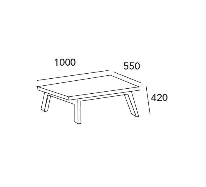 Arturo Tome Sofa Set (1+2+3 Seaters) + Coffee Table