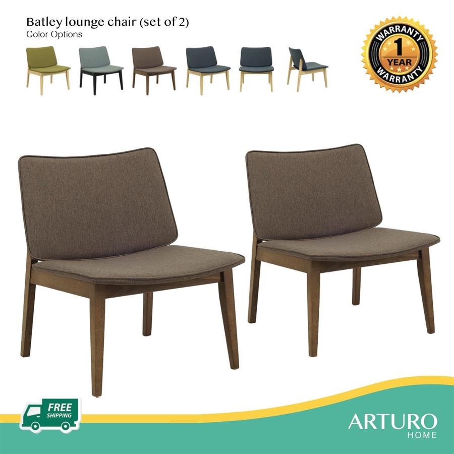 Arturo - Batley Lounge Chair (set of 2) FREE Shipping to West Malaysia
