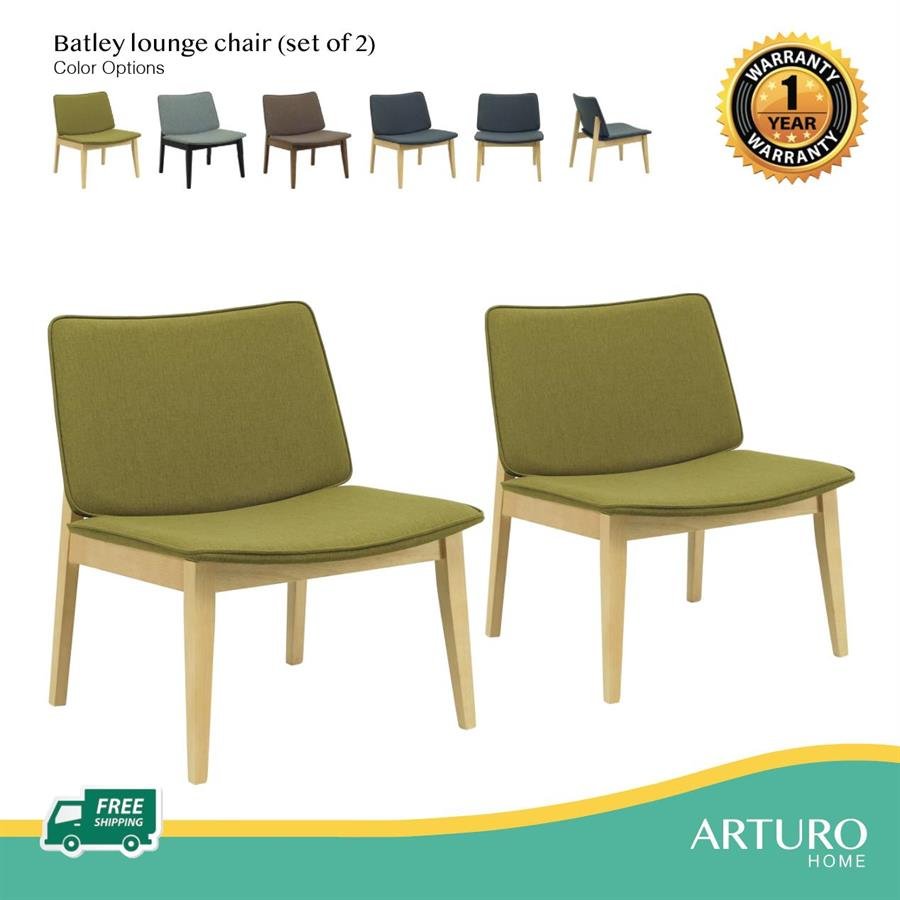 Arturo - Batley Lounge Chair (set of 2) FREE Shipping to West Malaysia