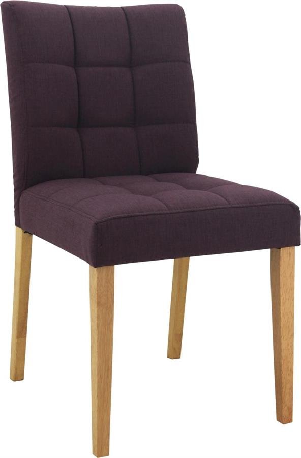 Arturo - Arthur + Davin Dining Set (1.5M) (1 table + 4 chairs)/ Solid Wood Table/ Solid Wood Chairs/ Fabric Chairs (FREE Shipping to West Malaysia)