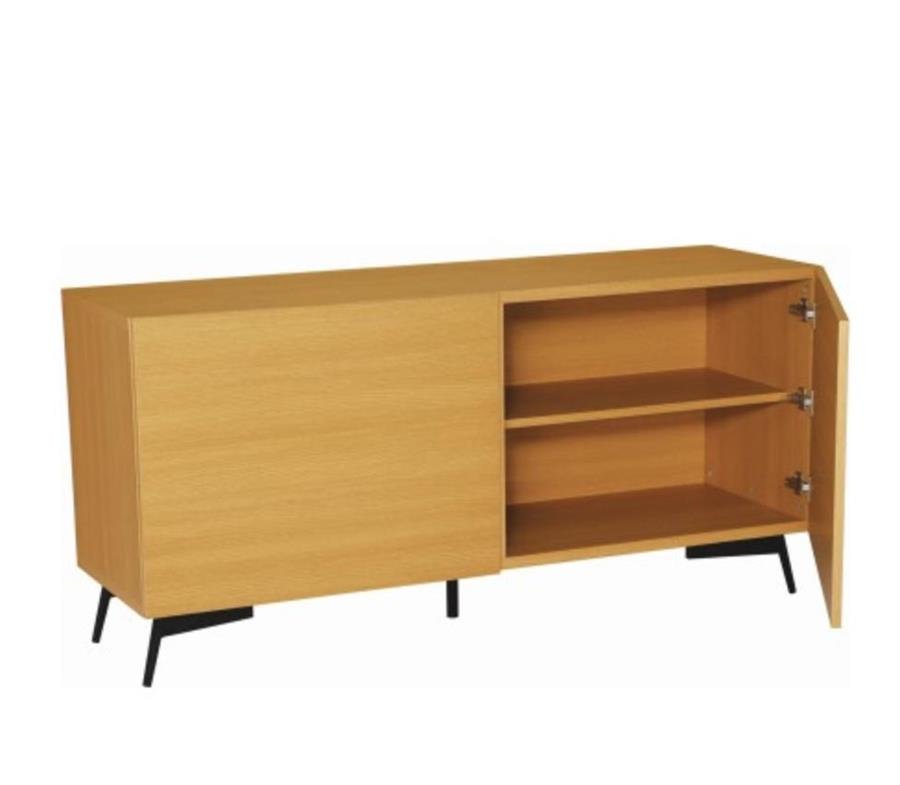 Arturo - Akon Sideboard/  (1.54M)/ Oak Color/ Walnut Color (FREE Shipping to West Malaysia)