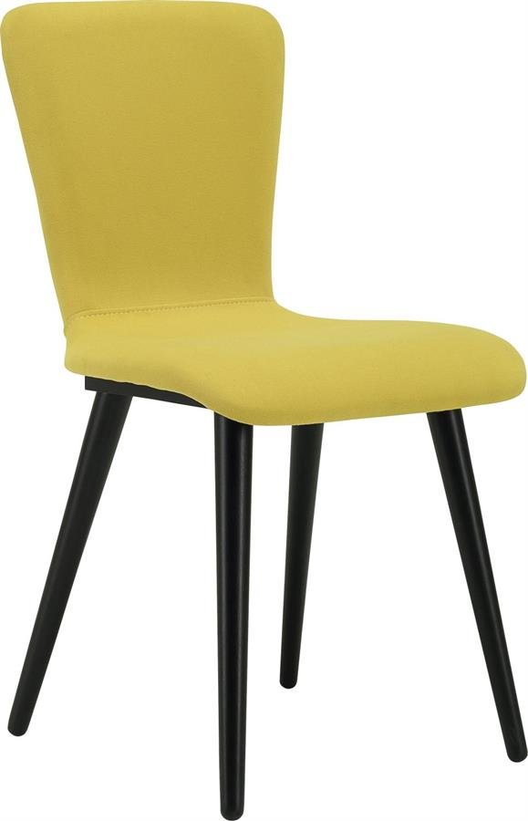 Arturo - Valley Dining Chairs (Set of 2)/ Fabric Chairs/ PVC Chairs/ Solid Wood Chairs (FREE Shipping to West Malaysia)