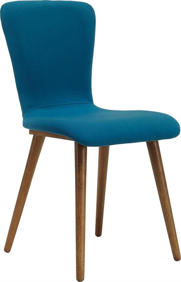 Arturo - Valley Dining Chairs (Set of 2)/ Fabric Chairs/ PVC Chairs/ Solid Wood Chairs (FREE Shipping to West Malaysia)