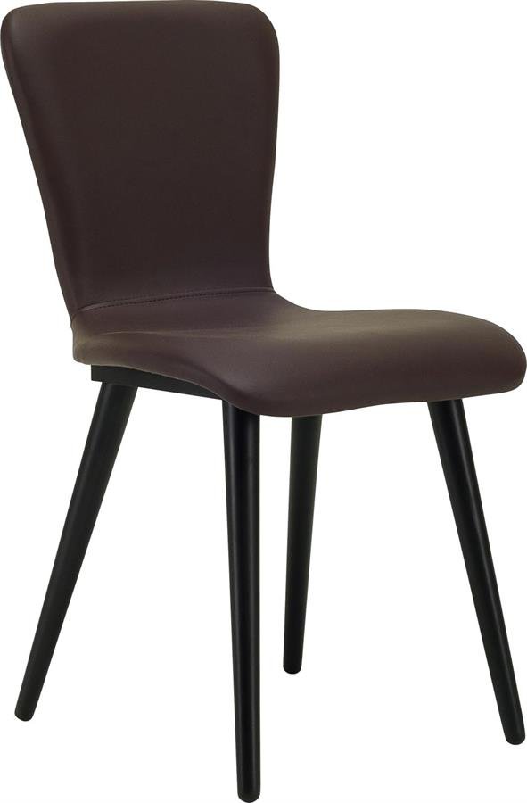 Arturo - Valley Dining Chairs (Set of 2)/ Fabric Chairs/ PVC Chairs/ Solid Wood Chairs (FREE Shipping to West Malaysia)