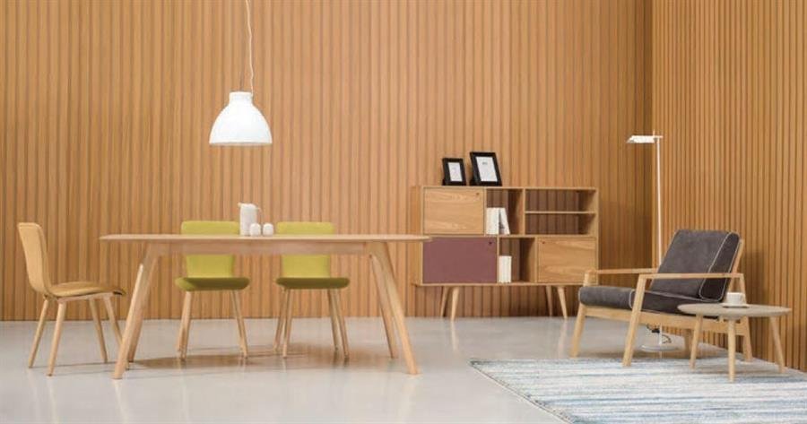 Arturo - Valley Dining Chairs (Set of 2)/ Fabric Chairs/ PVC Chairs/ Solid Wood Chairs (FREE Shipping to West Malaysia)