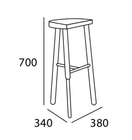Arturo Paige Bar Stool