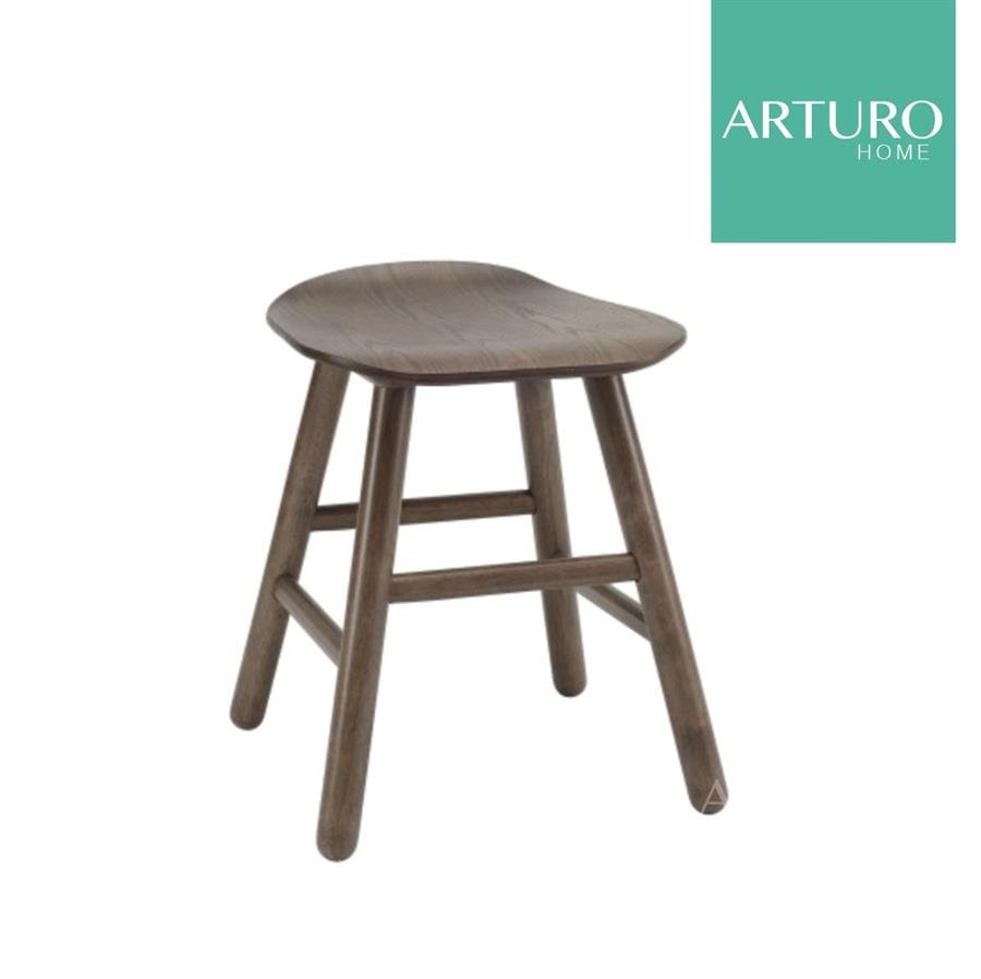 Arturo - Bono Stool/ Solid Wood Stool/ Brown Stool (FREE Shipping to West Malaysia)