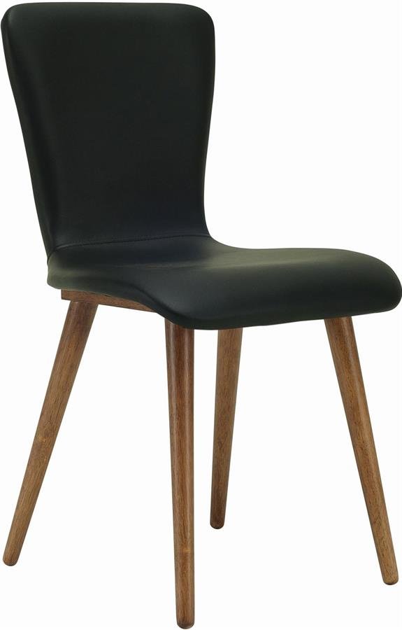 Arturo - Valley Dining Chairs (Set of 2)/ Fabric Chairs/ PVC Chairs/ Solid Wood Chairs (FREE Shipping to West Malaysia)