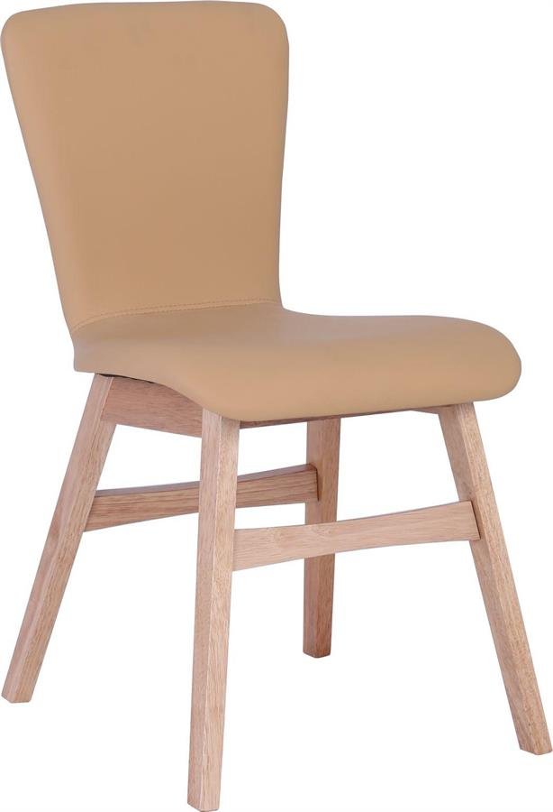 Arturo - Valley Dining Chairs (Set of 2)/ Fabric Chairs/ PVC Chairs/ Solid Wood Chairs (FREE Shipping to West Malaysia)